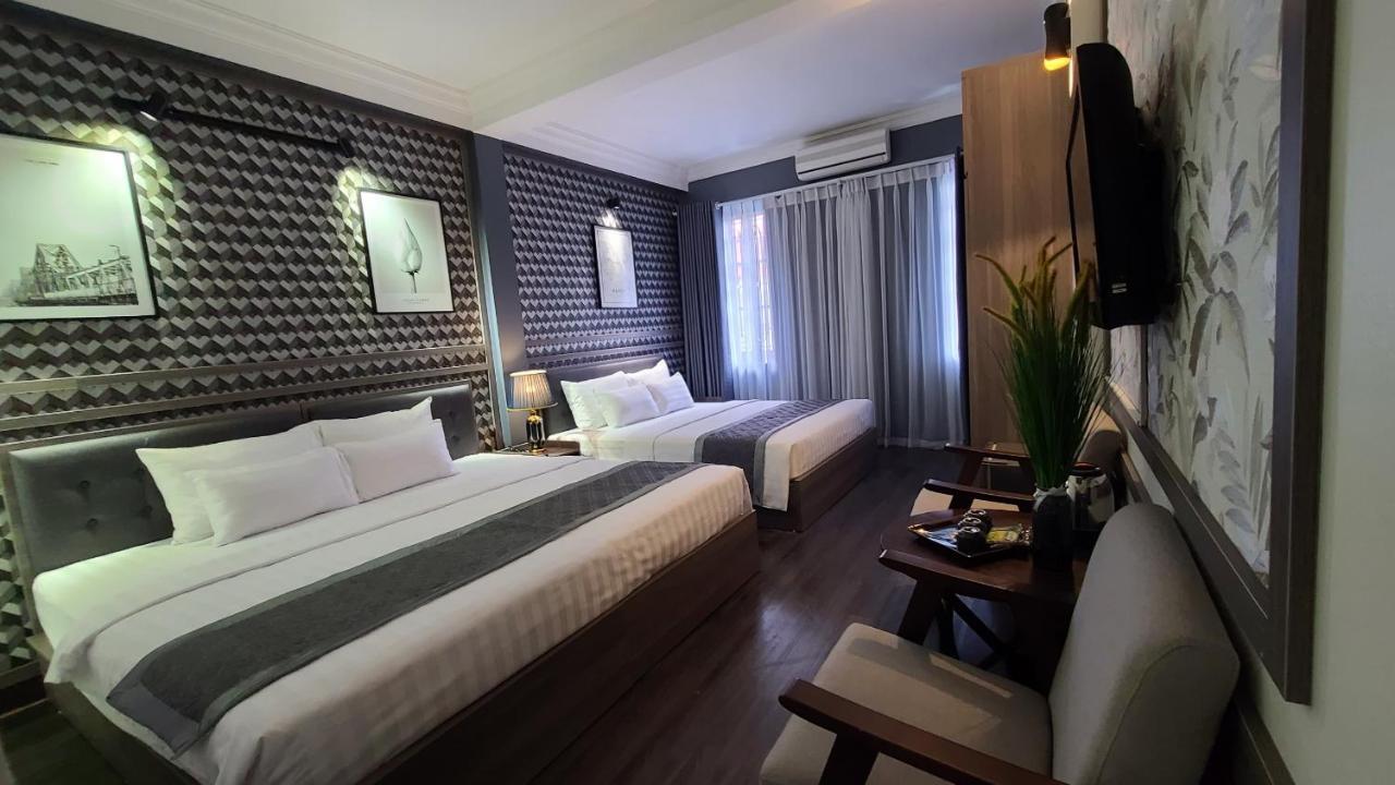 Hanoi Lucky Hostel Buitenkant foto